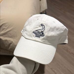 White Pinehurst 1895 Baseball Cap